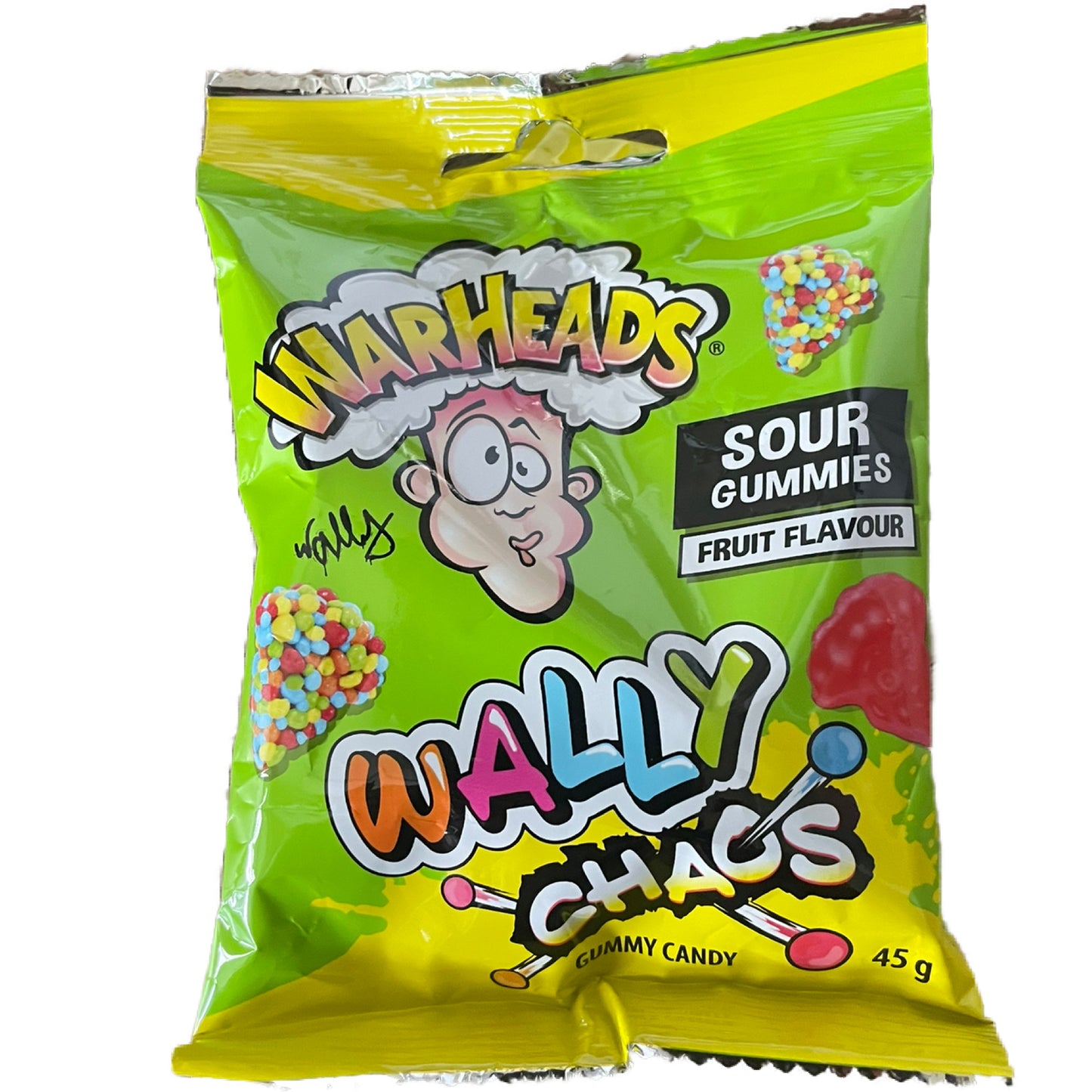 Warheads Wally Chaos Sour Gummies 45g