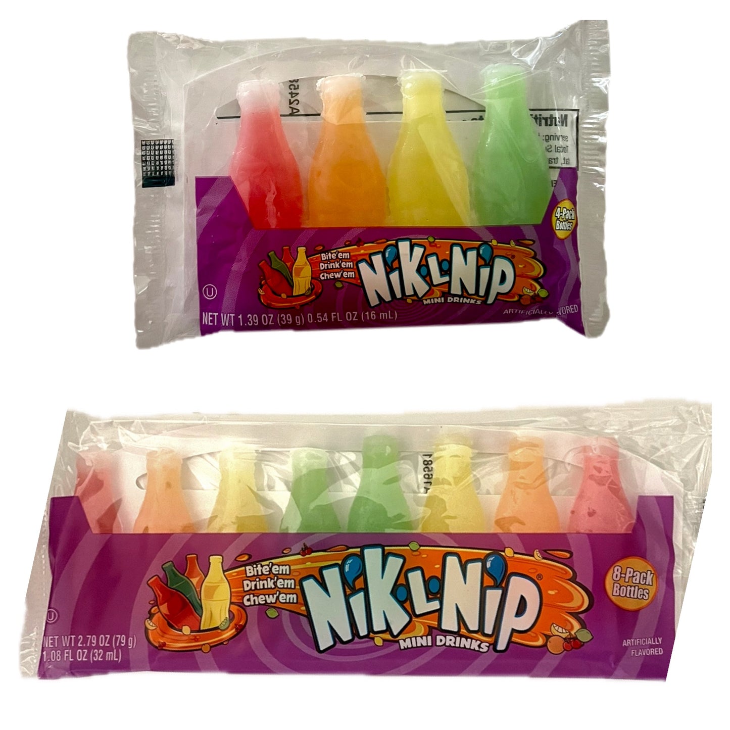Nik L Nip Wax Candy Bottles