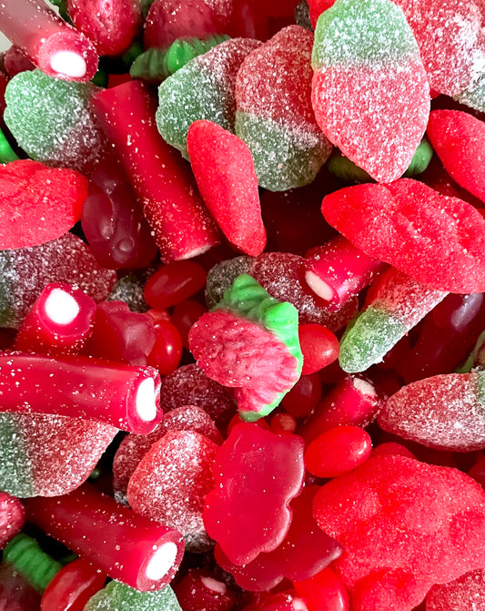 Strawberry Red Lolly Mix 350g Limited Time Only