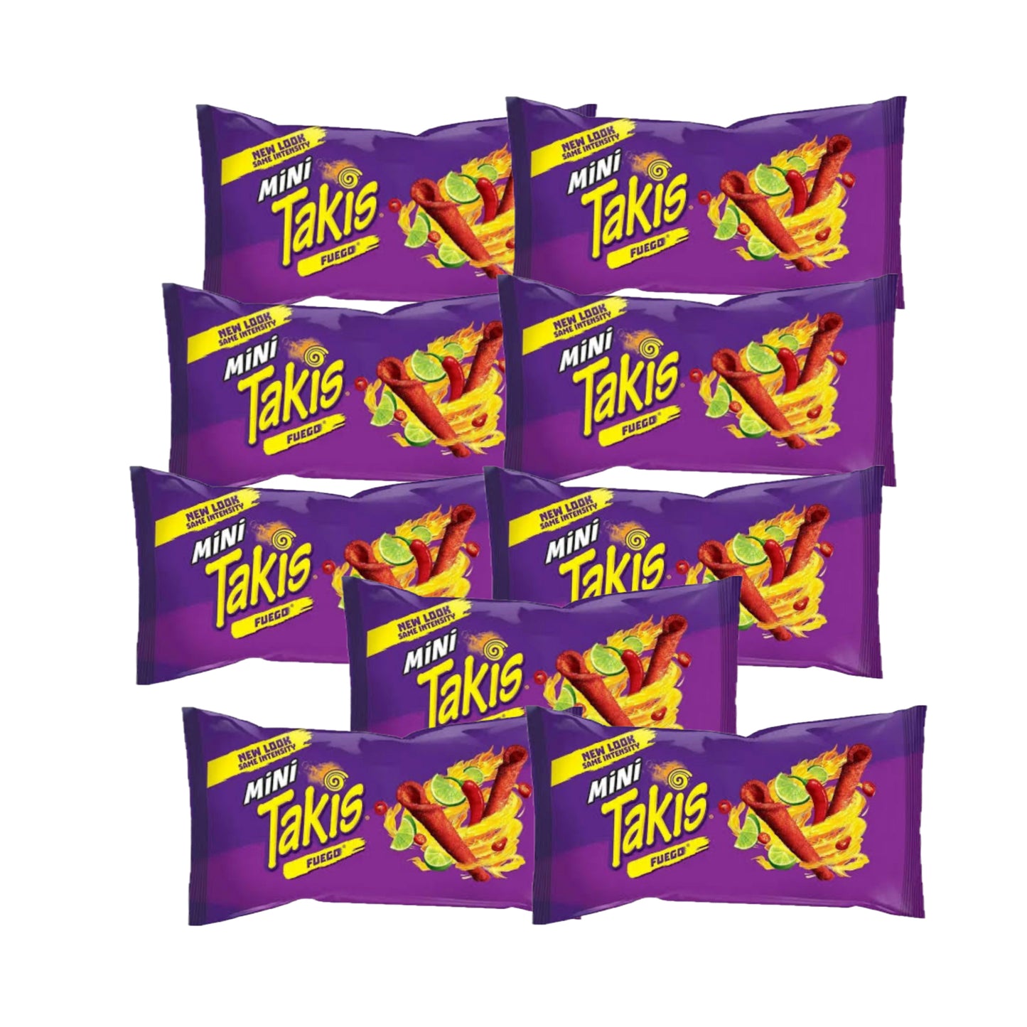 Takis Fuego 9 mini bags Best before 20th June 2025