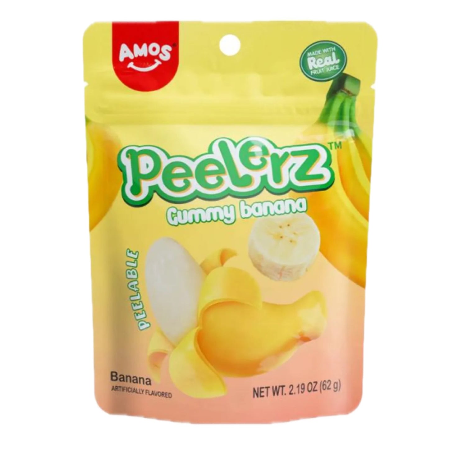 Peelerz Gummy Banana Peelable Candy