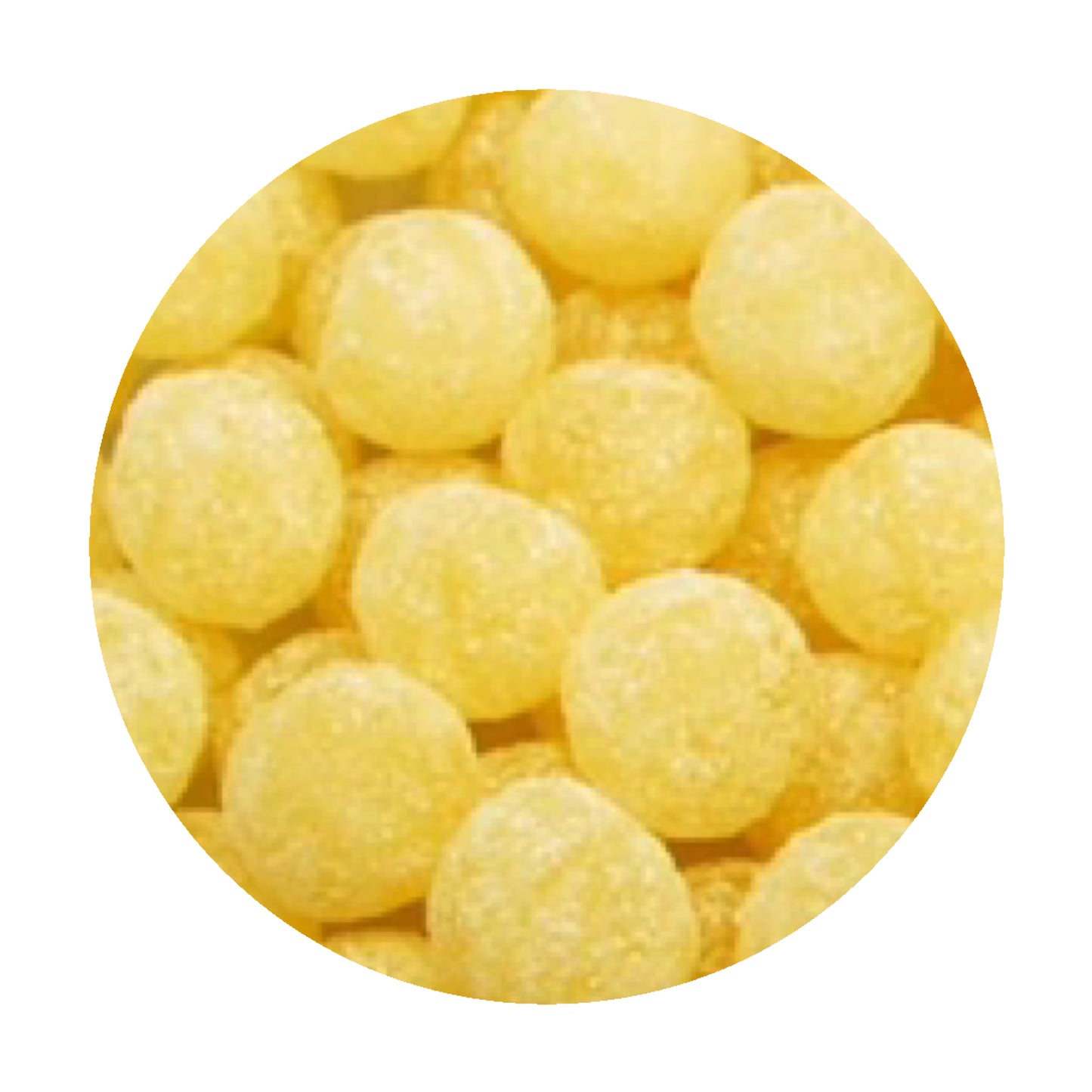 Mega Sour Candy - Lemon 100g