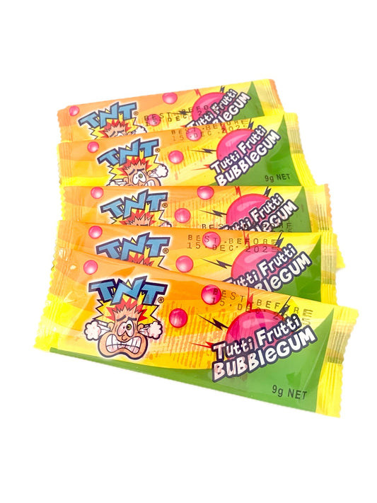 TNT Tutti Fruitti Bubblegum 9g 5 Pieces