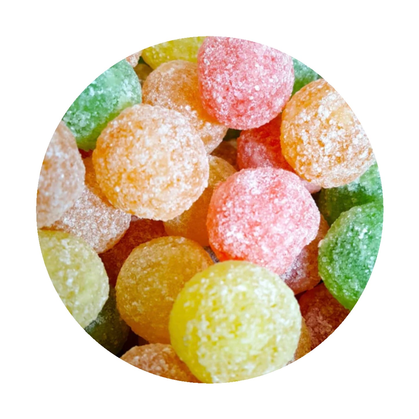 Mega Sour Candy - Assorted Fruits 100g