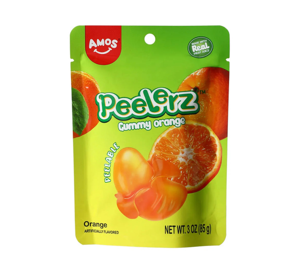 Peelerz Gummy Orange Peelable Candy