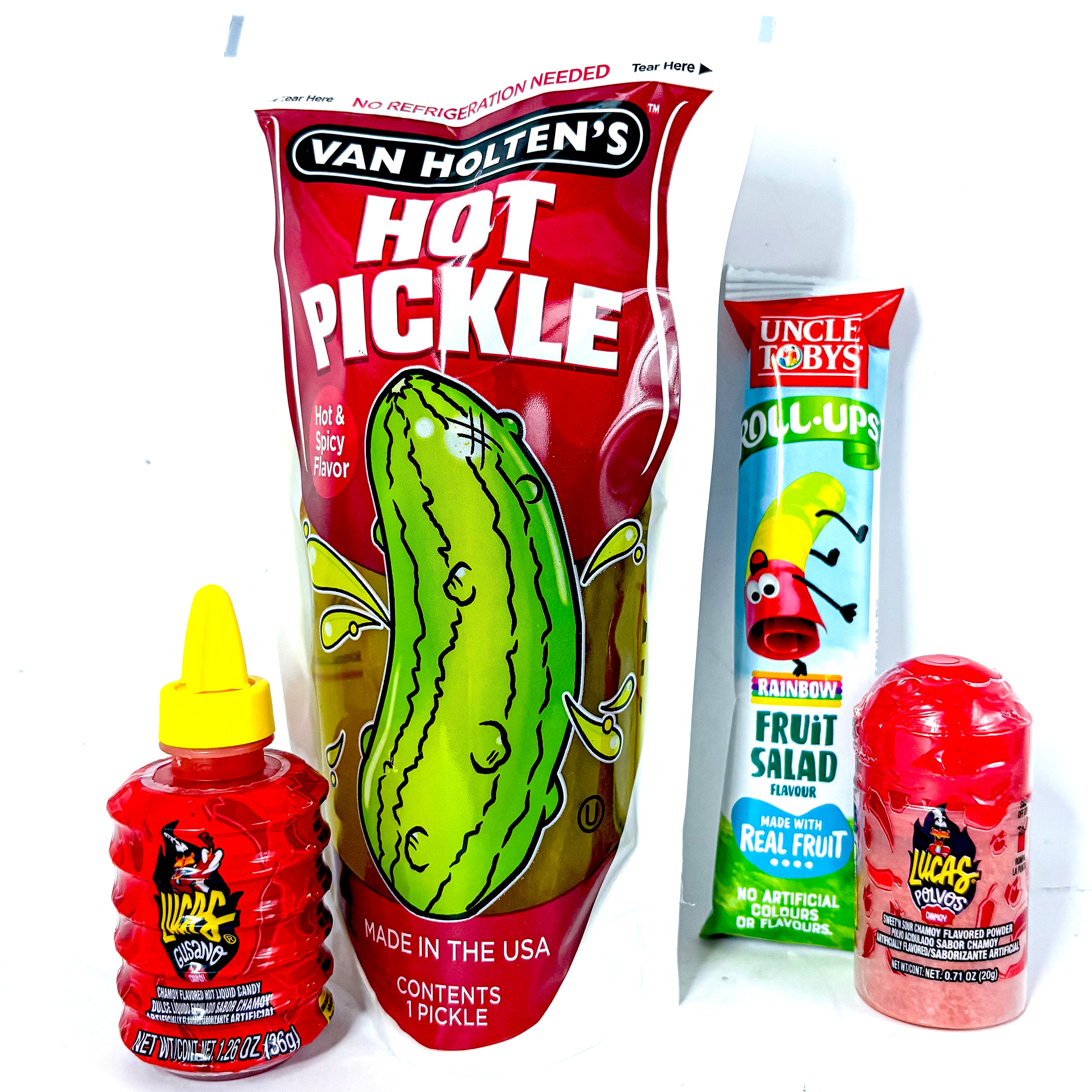 Chamoy Pickle TikTok Kit in a bag Suga Roo
