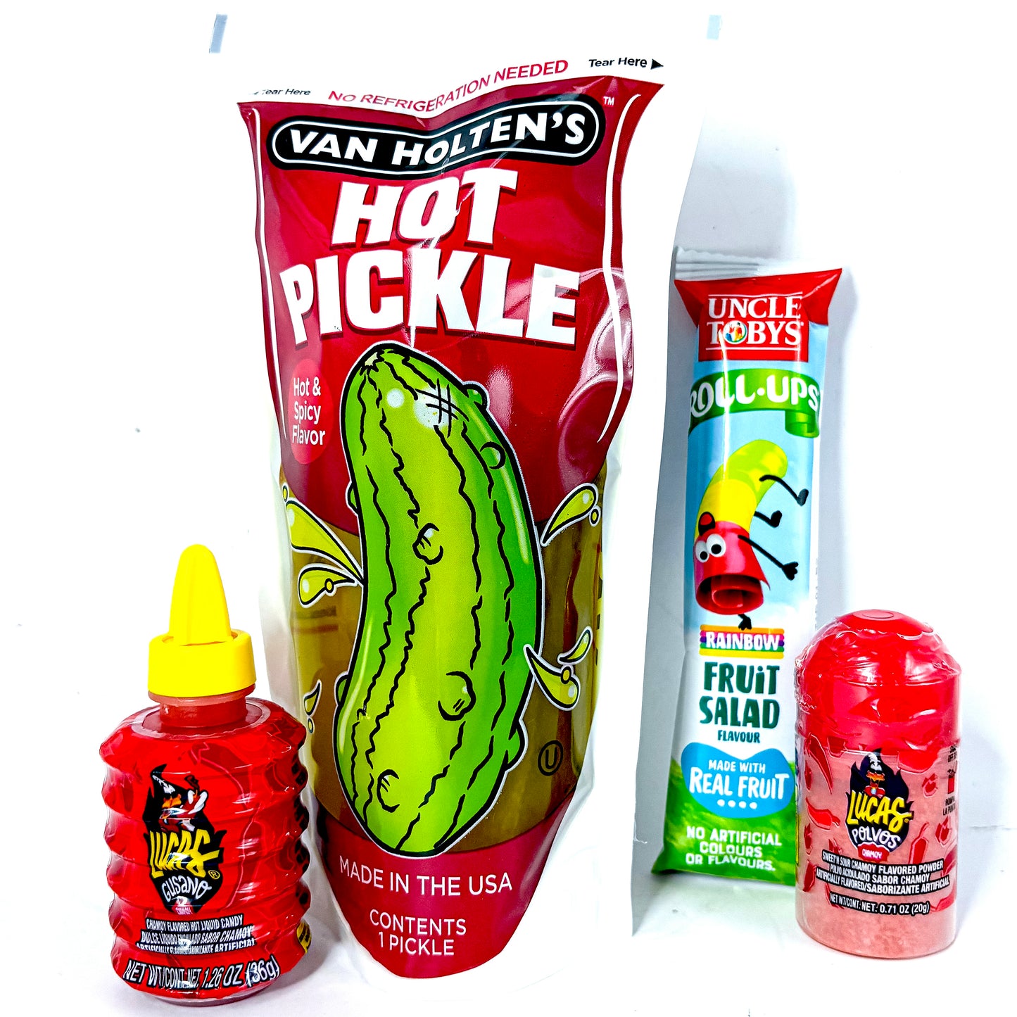Chamoy Pickle TikTok Kit in a bag Suga Roo