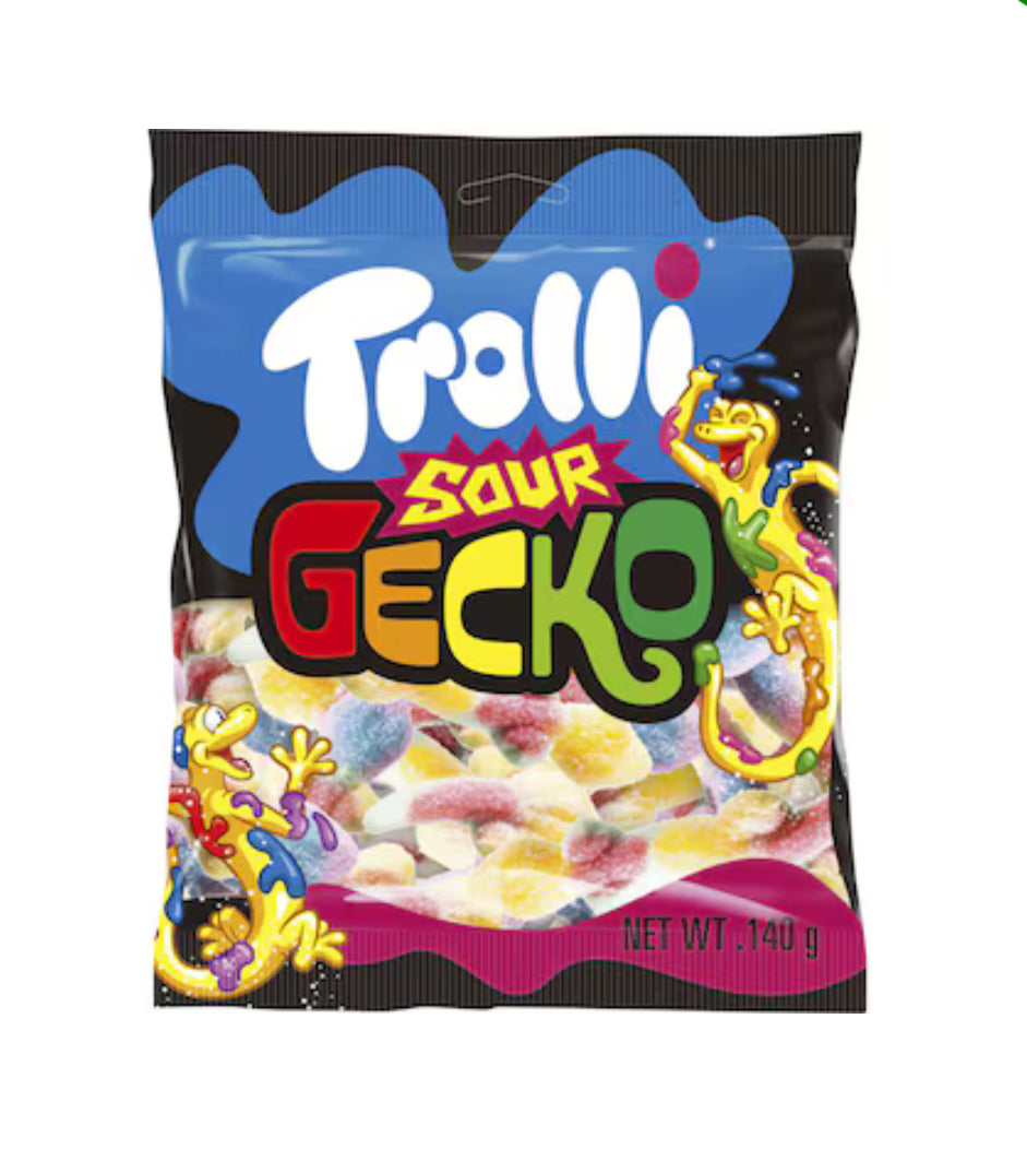 Trolli Sour Gecko Lizards 140g