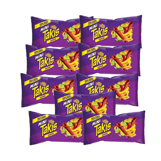 Takis Fuego 9 mini bags Best before 20th June 2025