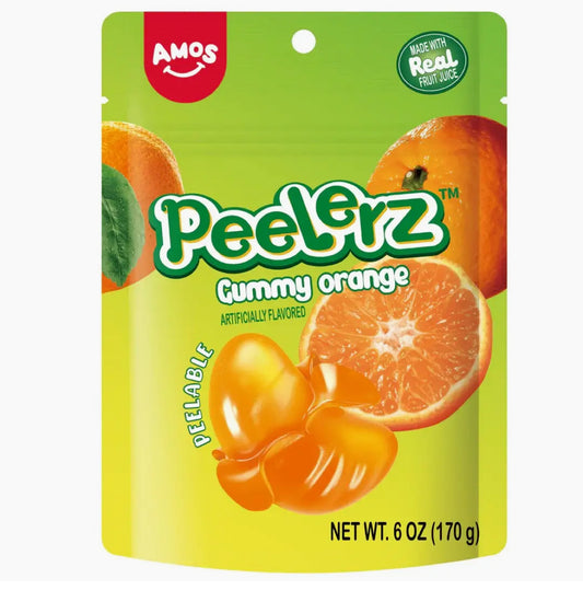 Peelerz Gummy Orange Peelable Candy