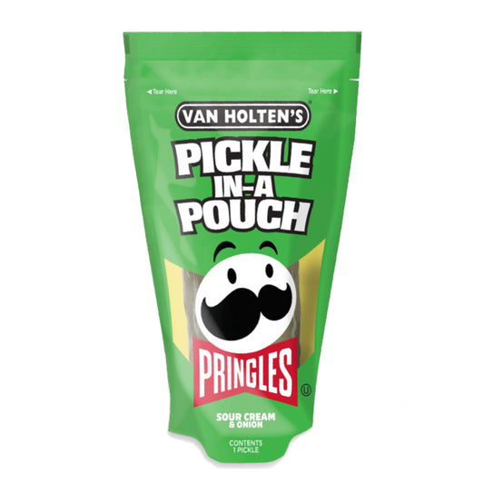 Pringles Sour Cream and Onion Pickle in a Pouch