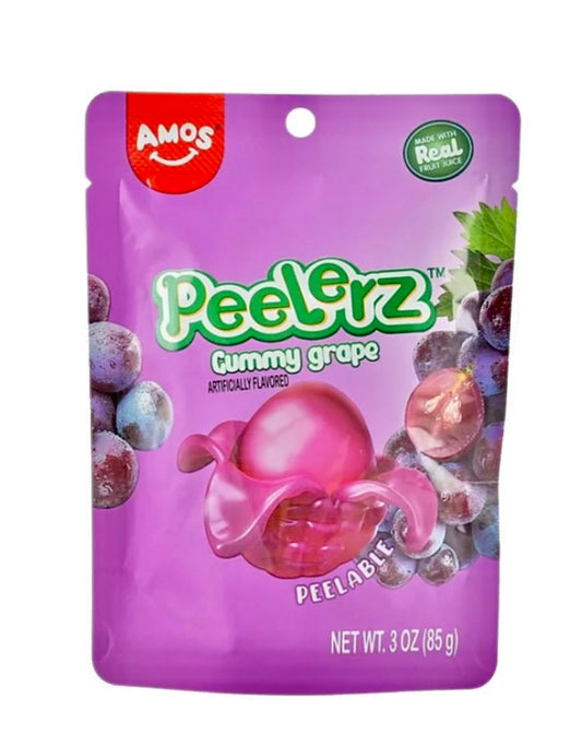 Peelerz Gummy Grape Peelable Candy