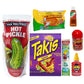 Chamoy Pickle and Takis TikTok Viral Kit Bundle Sour Dill Hot or Warheads Extreme Sour