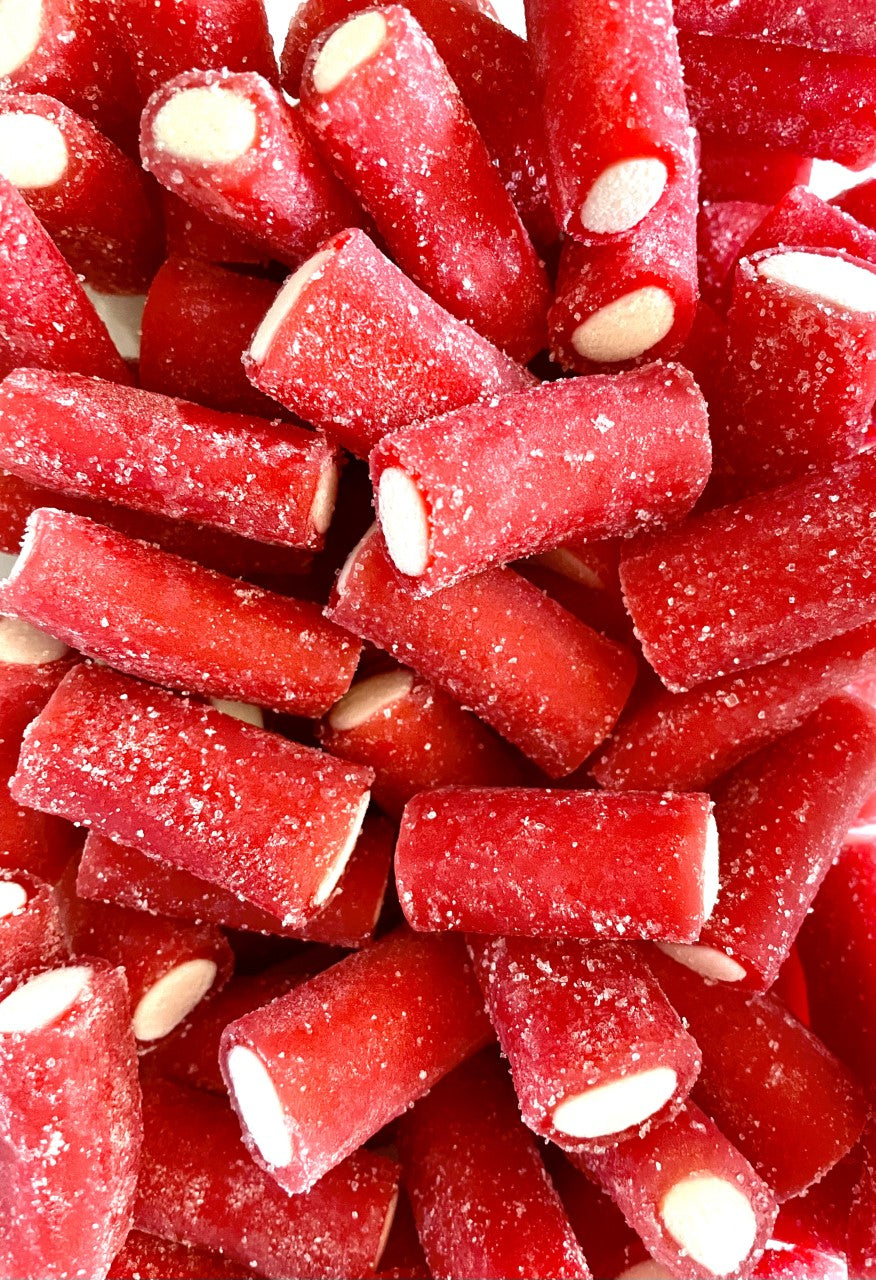 Strawberry Blowpipes